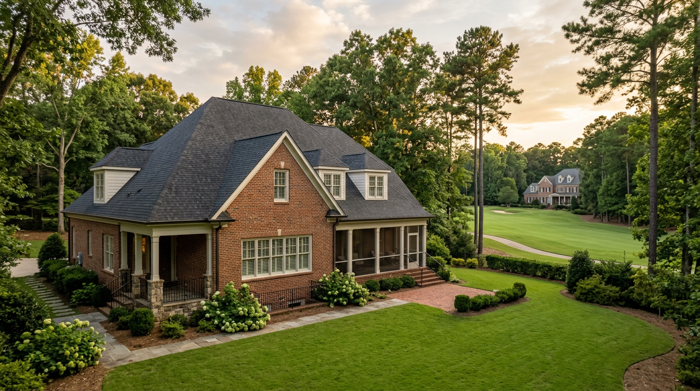 Editorial photograph for "Key Inspection Points for an Established Providence Country Club Home" — Providence Country Club, South Charlotte
